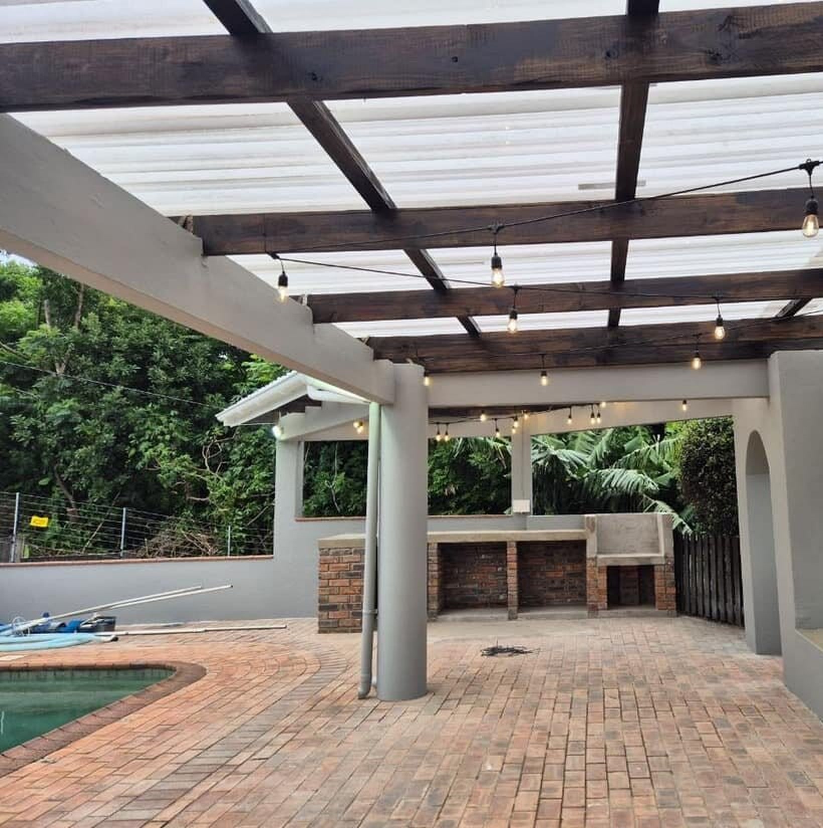 Completed ERS braai and outdoor entertainment-area renovation
