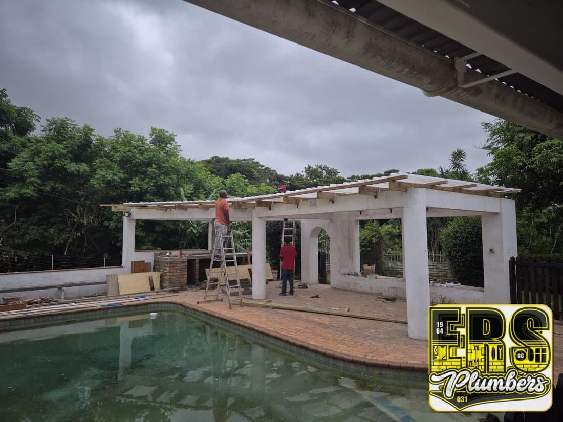 Braai and entertainment area renovation project image 2