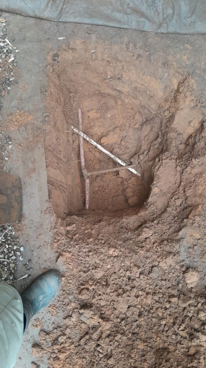 Burst pipe excavation and repair project image 2