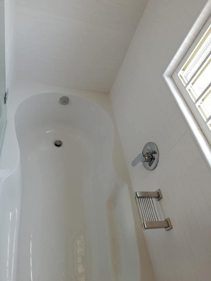 Finished bath and mixer detail after ERS renovation work