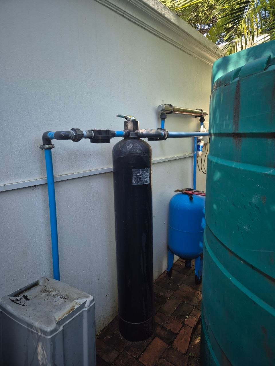 Before Water filtration and UV renewal