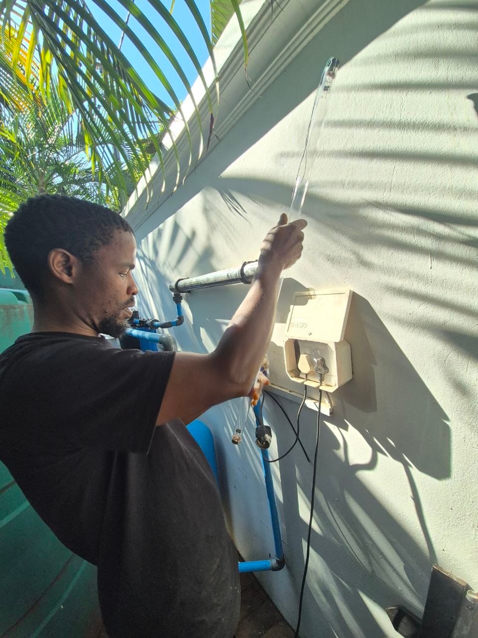 After Water filtration and UV renewal